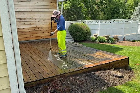 Deck Cleaning